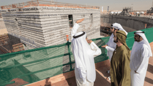 HH Sheikh Mohammed bin Rashid reviews progress of Dubai Creek Tower