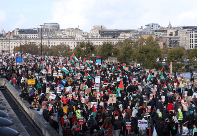 London Palestine Protest