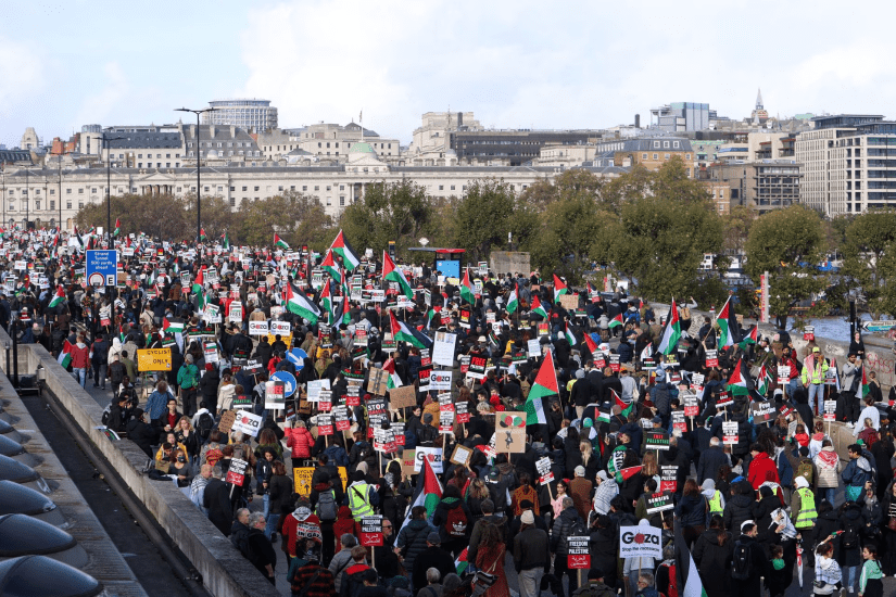 London Palestine Protest